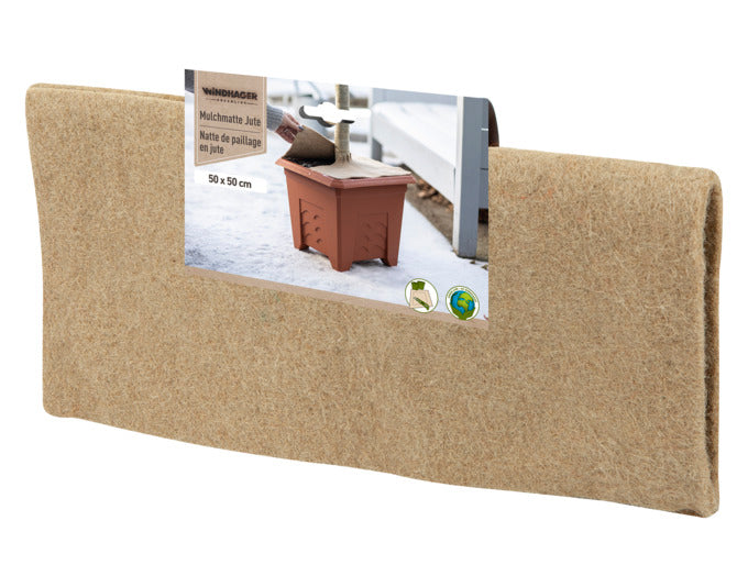 WINDHAGER Jute-DISC greenLine 50x50 cm natur in präsentiert im Onlineshop von KAQTU Design AG. Gartenpflege ist von WINDHAGER