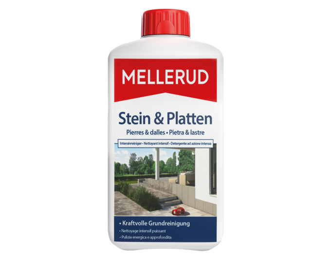 MELLERUD Stein und Platten Intensivreiniger 1.0 l in präsentiert im Onlineshop von KAQTU Design AG. Reinigungsmittel ist von MELLERUD