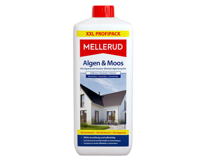 MELLERUD Algen und Moos Entferner 2.5 l in  präsentiert im Onlineshop von KAQTU Design AG. Reinigungsmittel ist von MELLERUD
