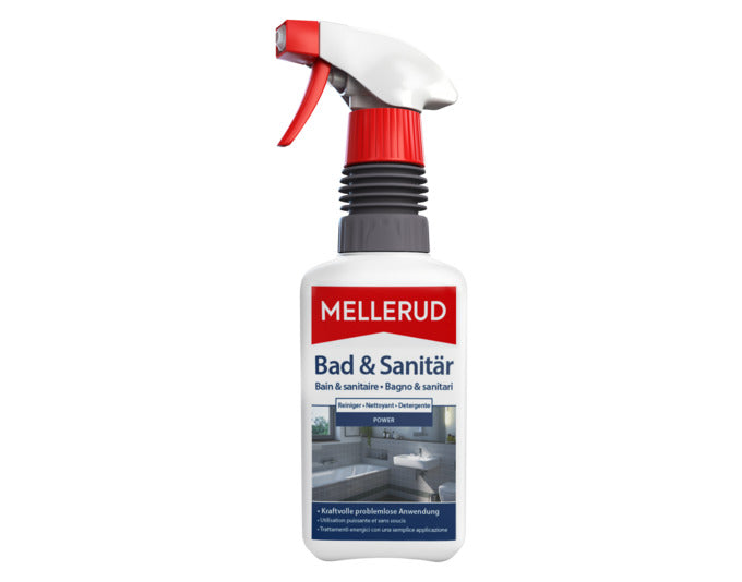 MELLERUD Bad und Sanitär Kraftreiniger 0.5 l in  präsentiert im Onlineshop von KAQTU Design AG. Reinigungsmittel ist von MELLERUD
