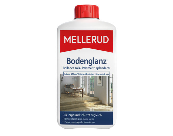 MELLERUD Bodenglanz Reiniger und Pflege 1.0 l in  präsentiert im Onlineshop von KAQTU Design AG. Reinigungsmittel ist von MELLERUD