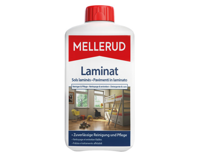 MELLERUD Laminat Reiniger und Pflege 1.0 l in  präsentiert im Onlineshop von KAQTU Design AG. Reinigungsmittel ist von MELLERUD
