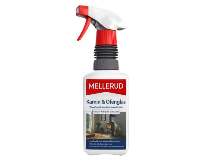 MELLERUD Kamin und Ofenglas Reiniger 0.5 l in  präsentiert im Onlineshop von KAQTU Design AG. Reinigungsmittel ist von MELLERUD