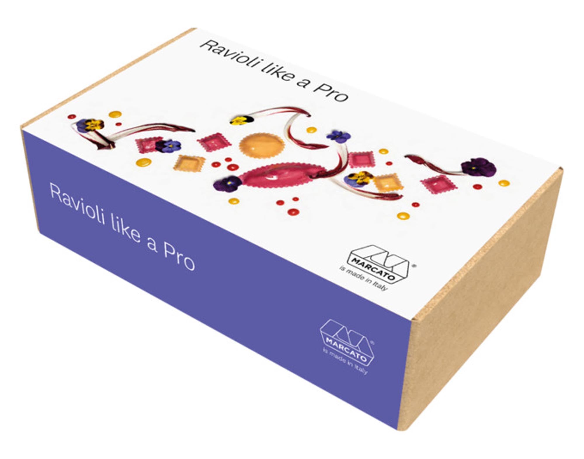 Entdecken Sie das MARCATO Promotions Set Ravioli Like A Pro: Hochwertige Küchenhelfer für perfekte, selbstgemachte Ravioli. Ideal für Kochbegeisterte!