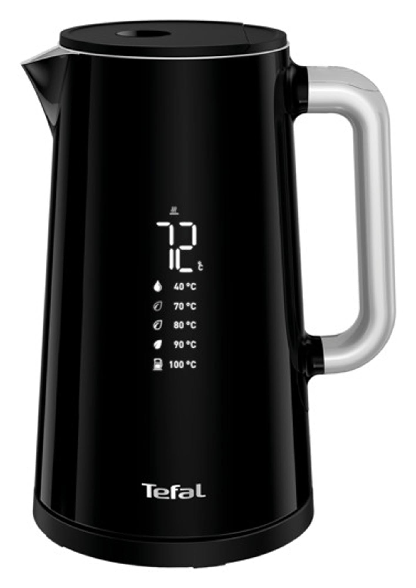 Entdecken Sie den TEFAL Wasserkocher Smart'n Light 1.7l mit LED-Beleuchtung, 2400 Watt Leistung und BPA-freiem Kunststoff für schnelles Kochen.