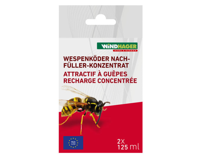 WINDHAGER Wespenköder 2x125ml Flüssig-Lockstoff in präsentiert im Onlineshop von KAQTU Design AG. Insektenabwehr ist von WINDHAGER