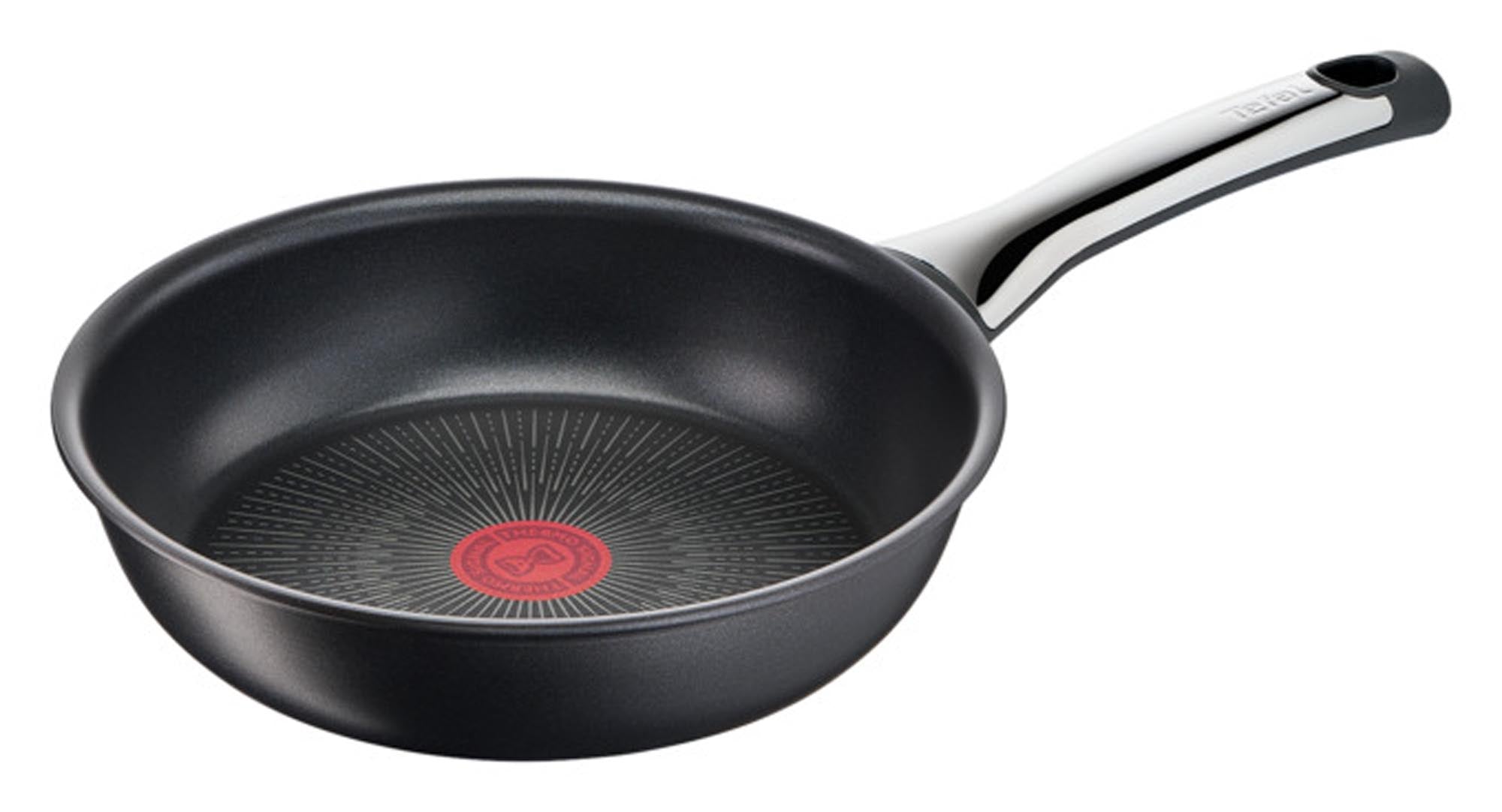 Entdecken Sie die TEFAL Bratpfanne Excellence ø 24 cm mit fortschrittlicher Antihaft-Beschichtung, ideal für gesundes Kochen und perfekte Bratergebnisse.