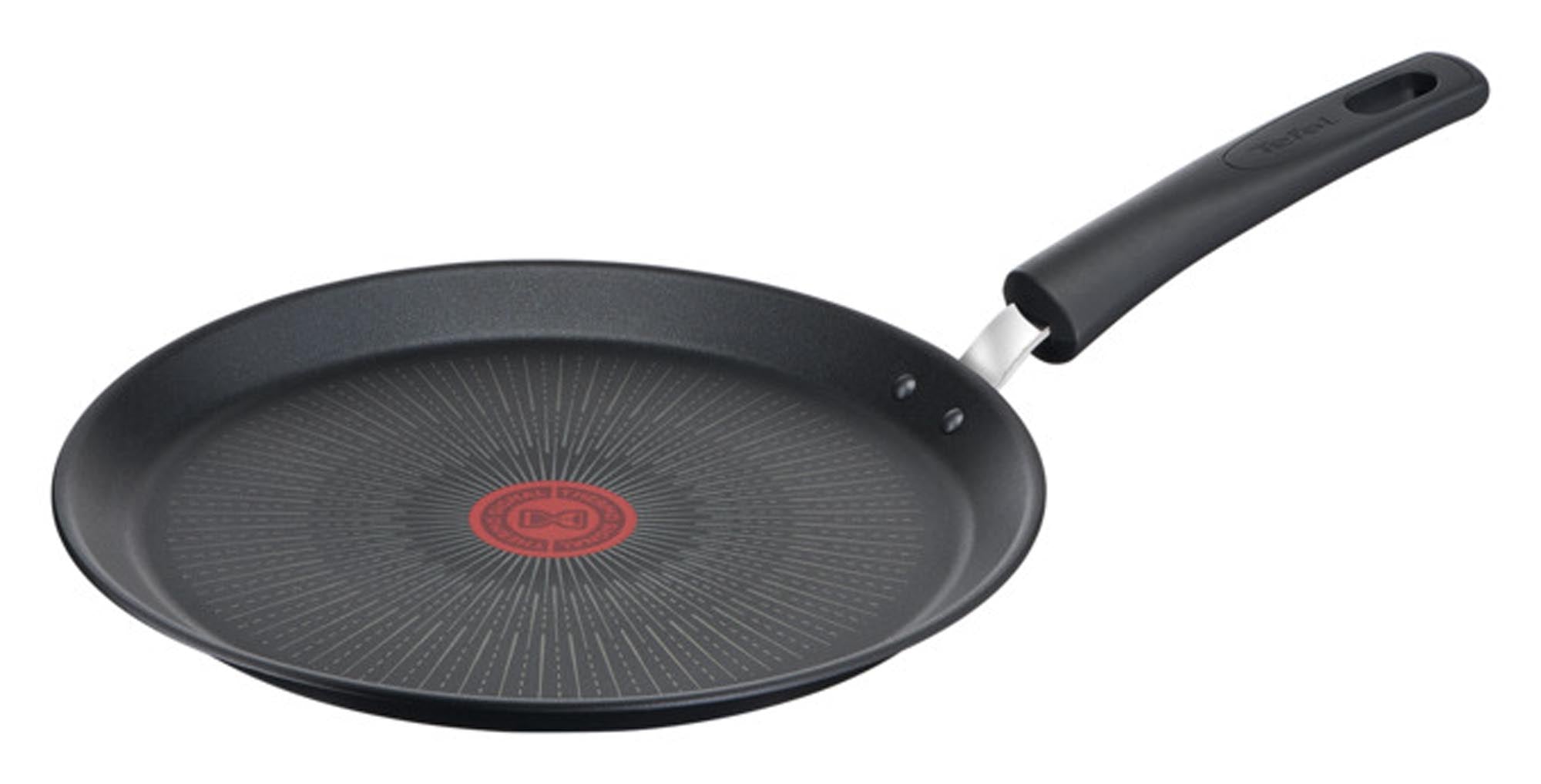 Entdecken Sie die TEFAL Crêpepfanne Excellence (ø 25 cm) mit antihaftbeschichteter Oberfläche, ideal für perfekte Crêpes und vielseitige Pfannengerichte.
