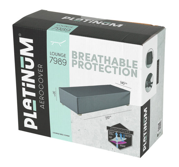 PLATINUM AEROCOVER Schutzhülle Liege 210x90x30 cm in präsentiert im Onlineshop von KAQTU Design AG. Gartenmöbelabdeckung ist von PLATINUM AEROCOVER