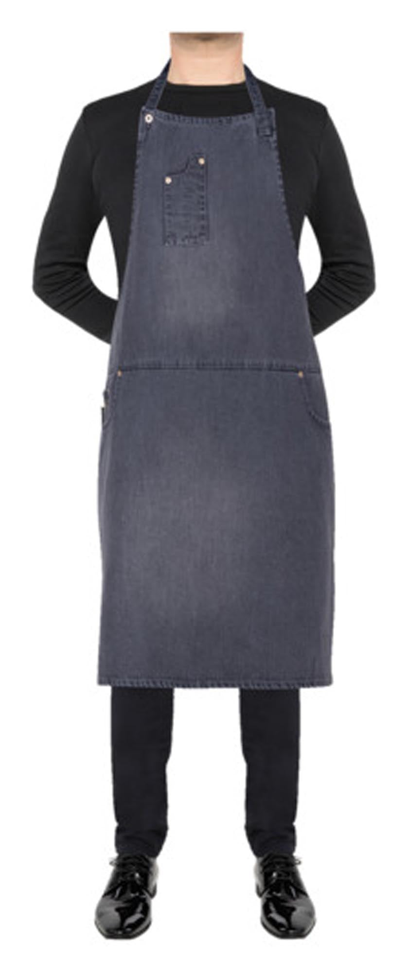 Stylische DUTCHDELUXES Schürze mit 5-Pocket Design, ideal für Hobby- und Profiköche. Langlebig, funktional und modern – perfekter Begleiter in jeder Küche!