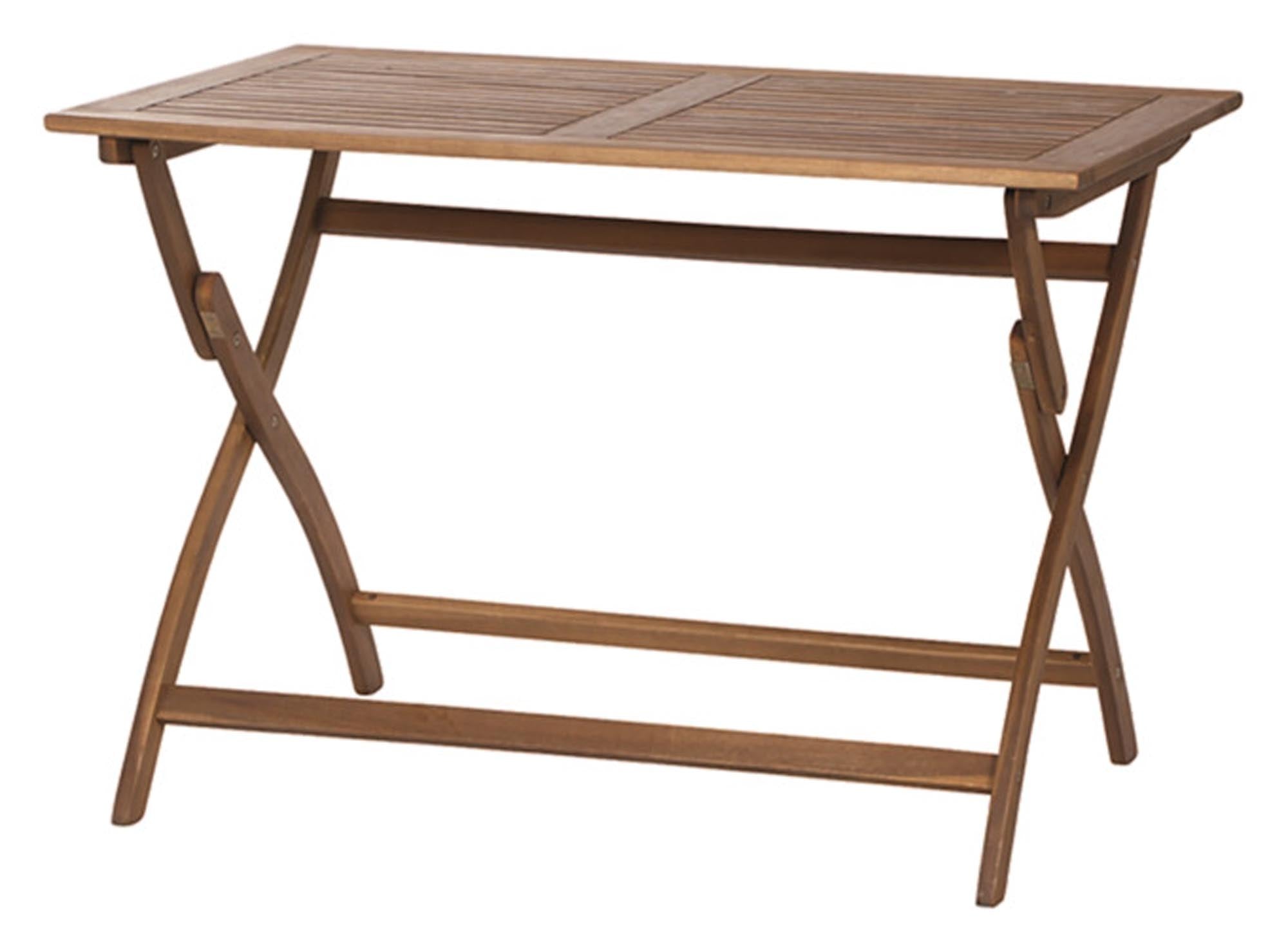 Entdecken Sie den SIENA GARDEN Klapptisch 110x70 cm – ideal für Garten, Balkon und Terrasse. Wetterfest, platzsparend und elegant für bis zu 4 Personen.