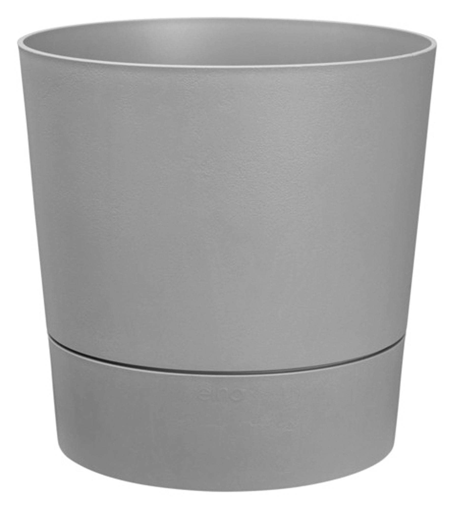 Entdecken Sie das ELHO Pflanzengefäss Greenville rund living black ø 40 cm – stilvoll, umweltfreundlich und ideal für Innen- und Außenbereich.