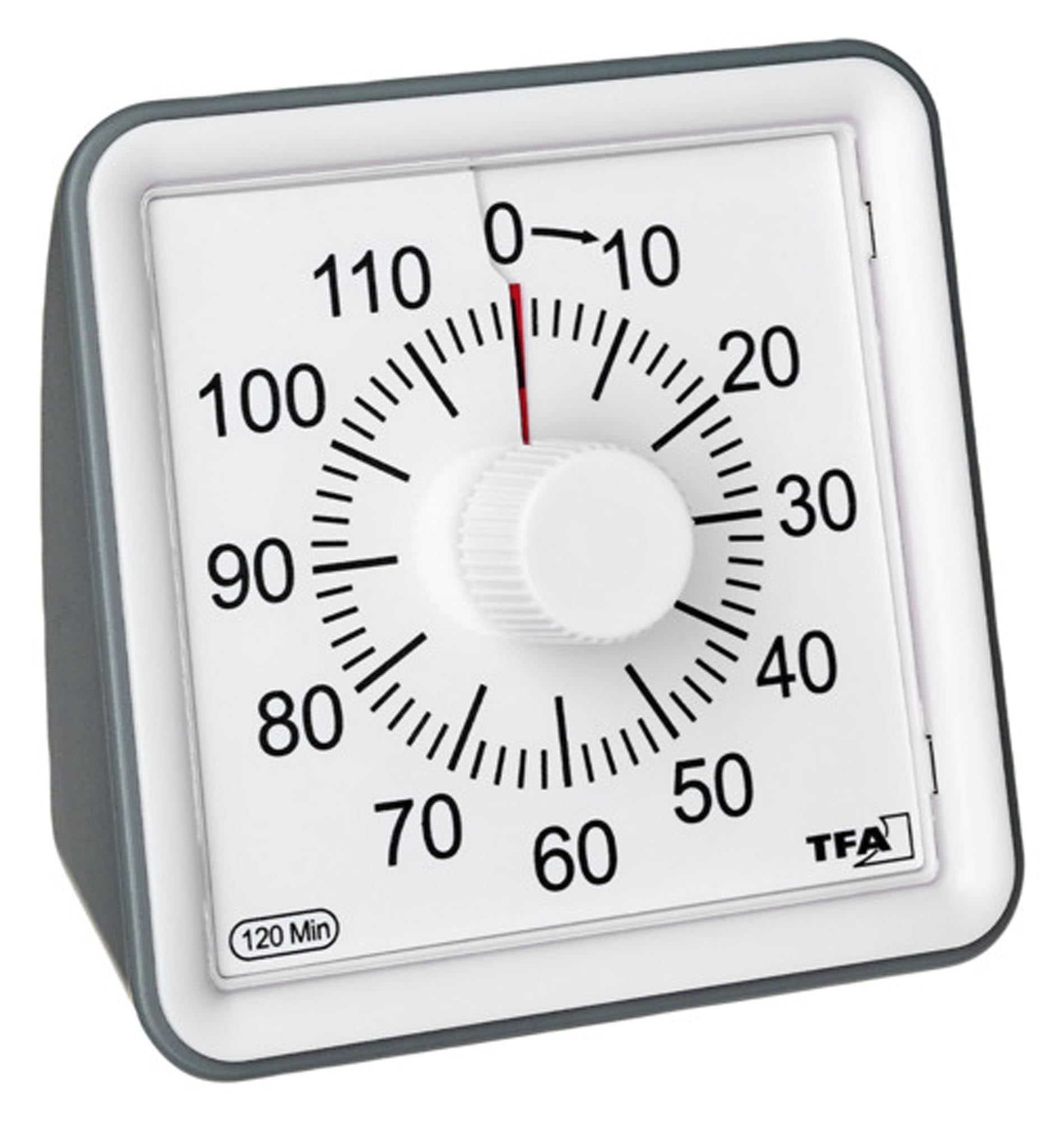 Entdecken Sie den TFA Timer Visual 120 Minuten – Ihr idealer Küchenhelfer für präzises Kochen und Backen. Hochwertig, benutzerfreundlich und stilvoll!