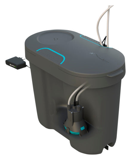 Entdecken Sie das GARDENA Wasserreservoir Aquabloom – die nachhaltige Lösung für Ihre Pflanzenbewässerung mit 10,5 Litern Fassungsvermögen.