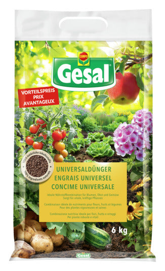 GESAL Universaldünger 6 kg in  präsentiert im Onlineshop von KAQTU Design AG. Gartenpflege ist von GESAL