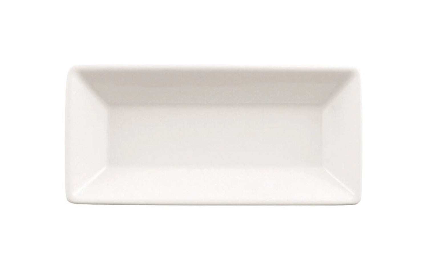 Modulo Schale flach 2 Fuss 15.6x7.4cm H2.8cm /Fuss 3.7x3.7cm in Weiss präsentiert im Onlineshop von KAQTU Design AG. Schale ist von Royale