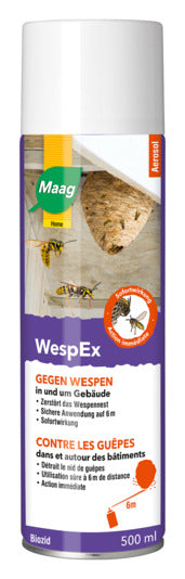 MAAG Insektizid WespEx 500 ml in präsentiert im Onlineshop von KAQTU Design AG. Insektenabwehr ist von MAAG