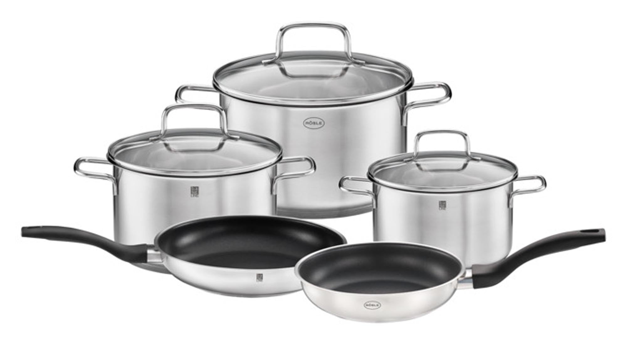 RÖSLE Topfset Basic Line 5-teilig in  präsentiert im Onlineshop von KAQTU Design AG. Topf ist von RÖSLE