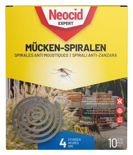 Neocid Mückenspirale 10 Stück in  präsentiert im Onlineshop von KAQTU Design AG. Insektenabwehr ist von NEOCID EXPERT