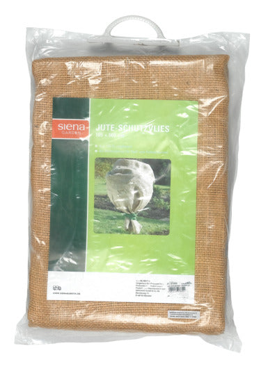 Schützen Sie Ihre Pflanzen stilvoll mit dem SIENA GARDEN Jutevlies 105x500 cm. Robust, nachhaltig und vielseitig einsetzbar für Garten und Balkon.