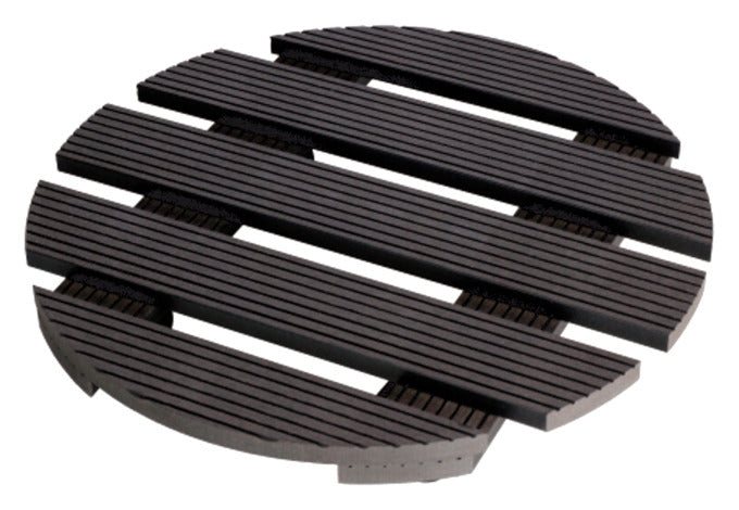 SIENA GARDEN Pflanzenroller WPC ø 30 cm anthrazit in präsentiert im Onlineshop von KAQTU Design AG. Pflanzentopfzubehör ist von SIENA GARDEN