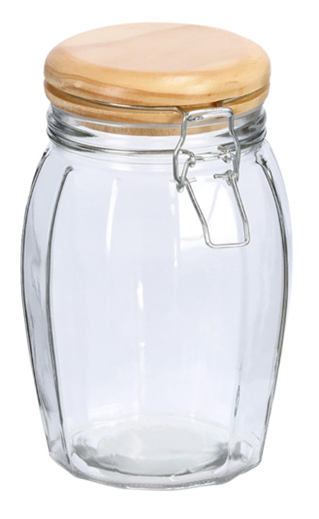 Entdecken Sie das ZELLER PRESENT Vorratsglas mit Bügelverschluss (1200 ml) für stilvolle und hygienische Lebensmittelaufbewahrung in Ihrer Küche.