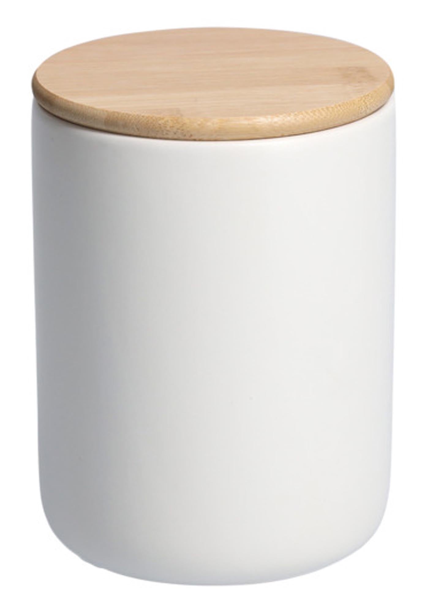 Entdecken Sie die ZELLER PRESENT Vorratsdose mit Bambusdeckel (1200 ml) aus bruchsicherem Glas – ideal für die stilvolle Aufbewahrung von Lebensmitteln.