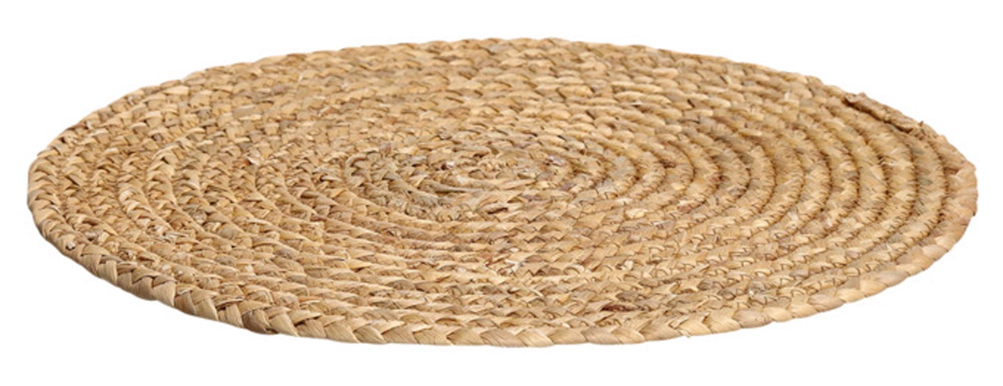 Entdecken Sie das ZELLER Tischset Wasserhyazinte (ø 38 cm) – stilvoll, langlebig und umweltfreundlich. Perfekt für jeden Esstisch!