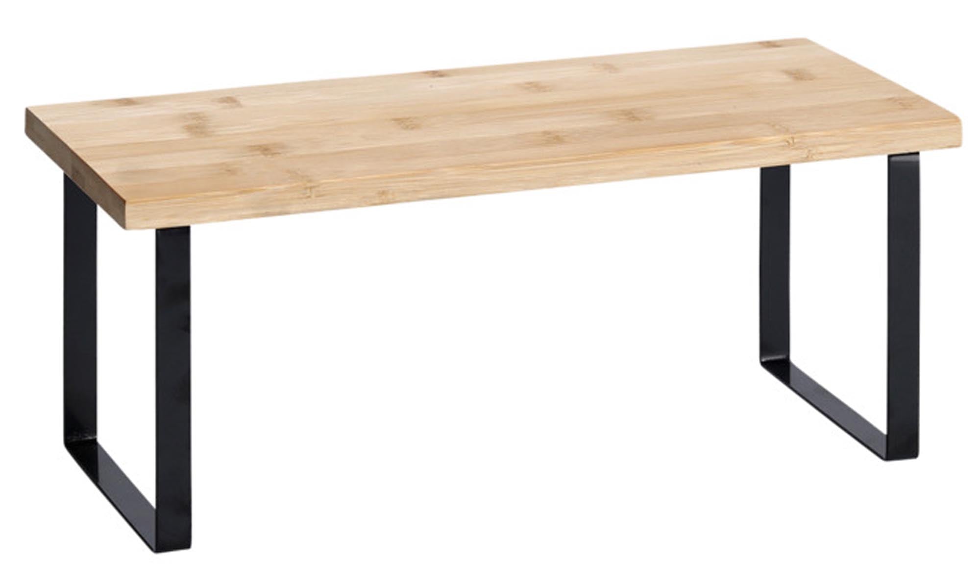 Entdecken Sie das ZELLER PRESENT Regal aus Bambus und Metall (15.5x36 cm) – stilvoll, nachhaltig und vielseitig einsetzbar für jeden Raum!