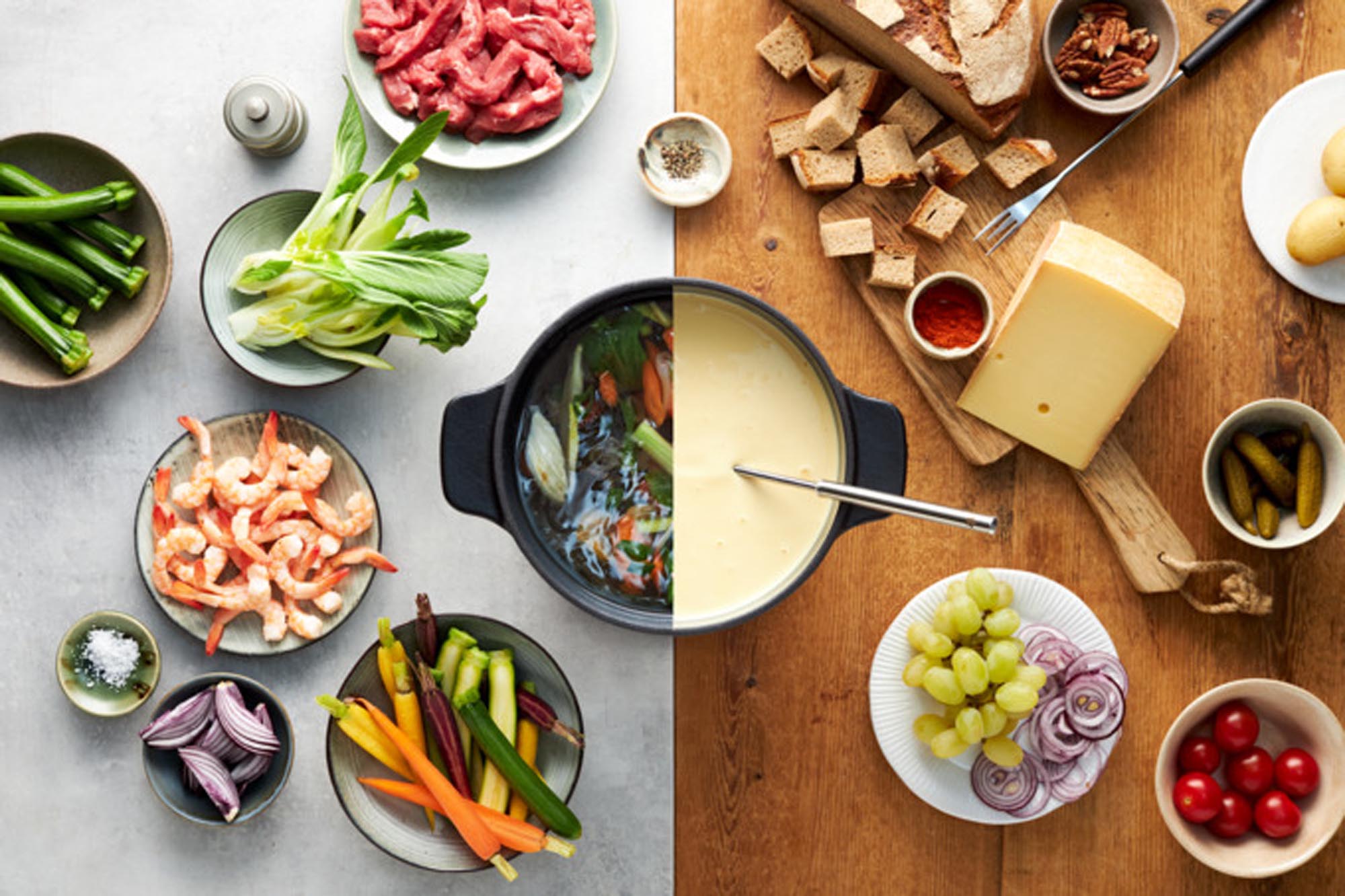 KISAG Fonduegabeln 2in1 Inox 6er Set für Fleisch-und Käsefondue in präsentiert im Onlineshop von KAQTU Design AG. Fondue/Raclette ist von KISAG