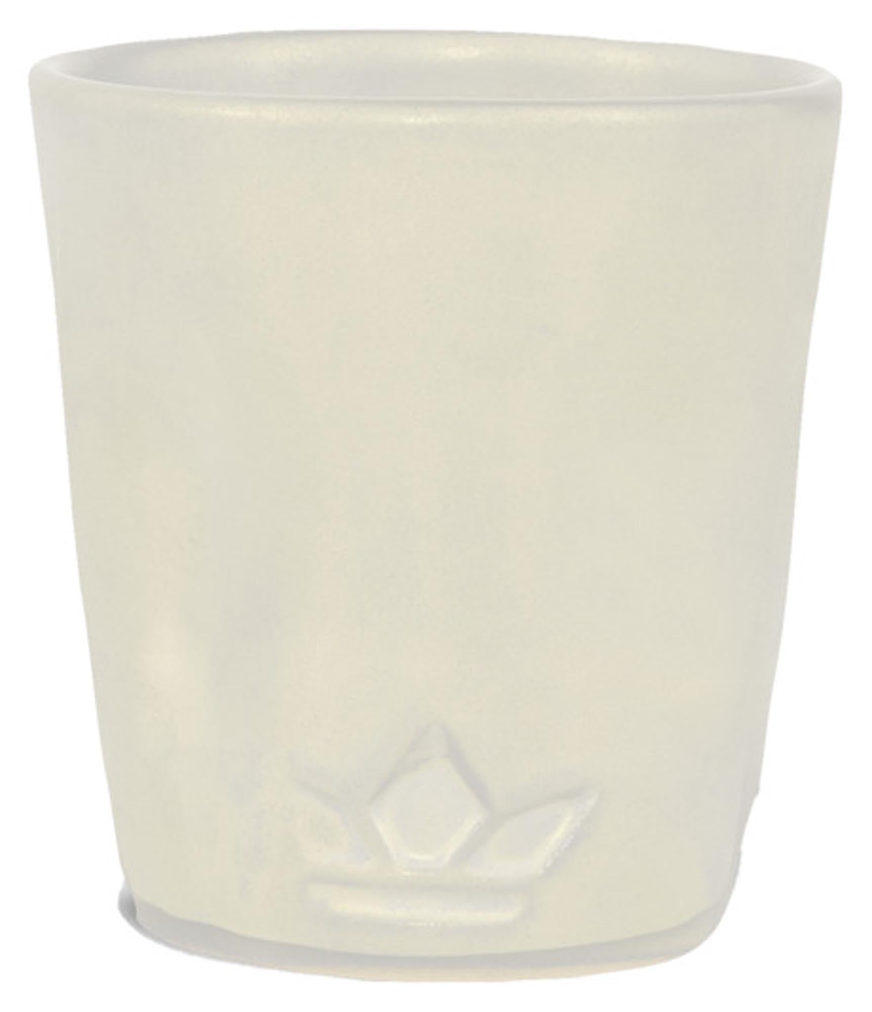 Eleganter DUTCHDELUXES Becher 130 ml aus robustem Glas, ideal für Kaffee, Tee und Desserts. Spülmaschinenfest, nachhaltig und stilvoll.