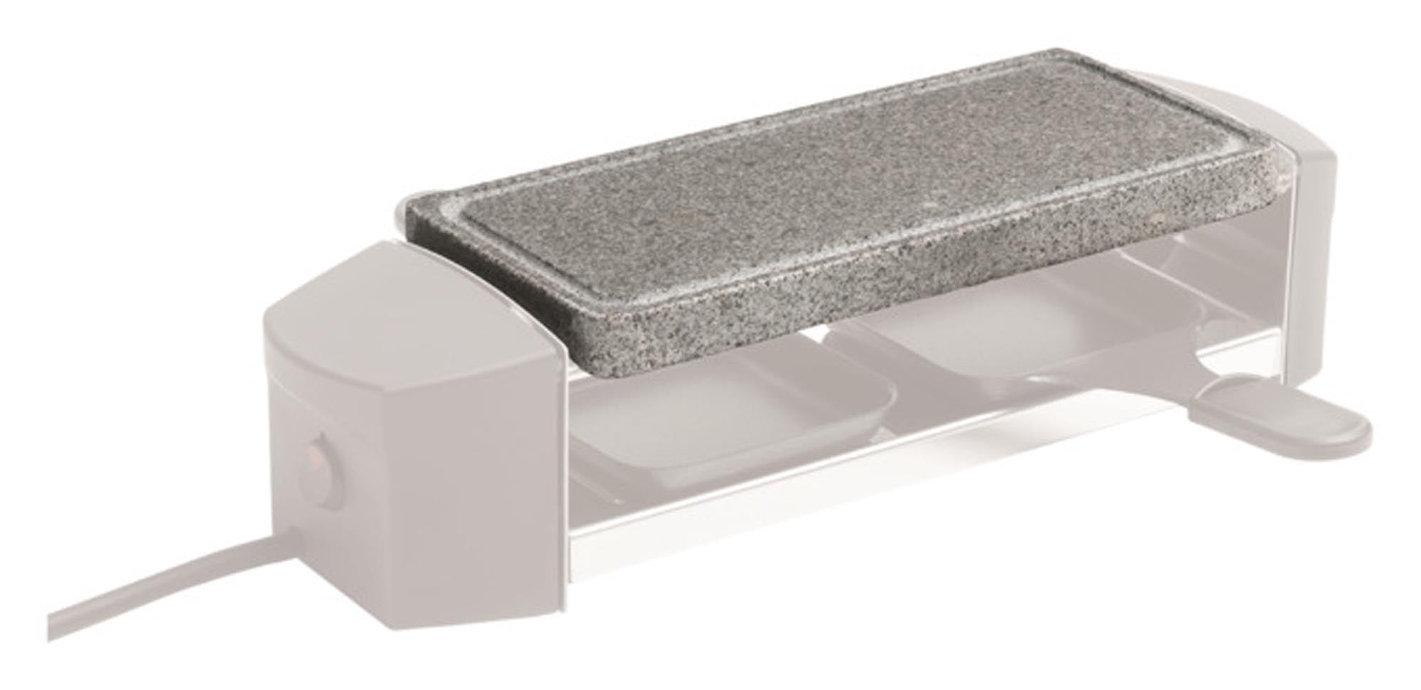 Hot Stone Platte für Twin CheeseGrill: Perfekte Wärmeverteilung, robust, ideal für romantische Käseabende zu zweit.