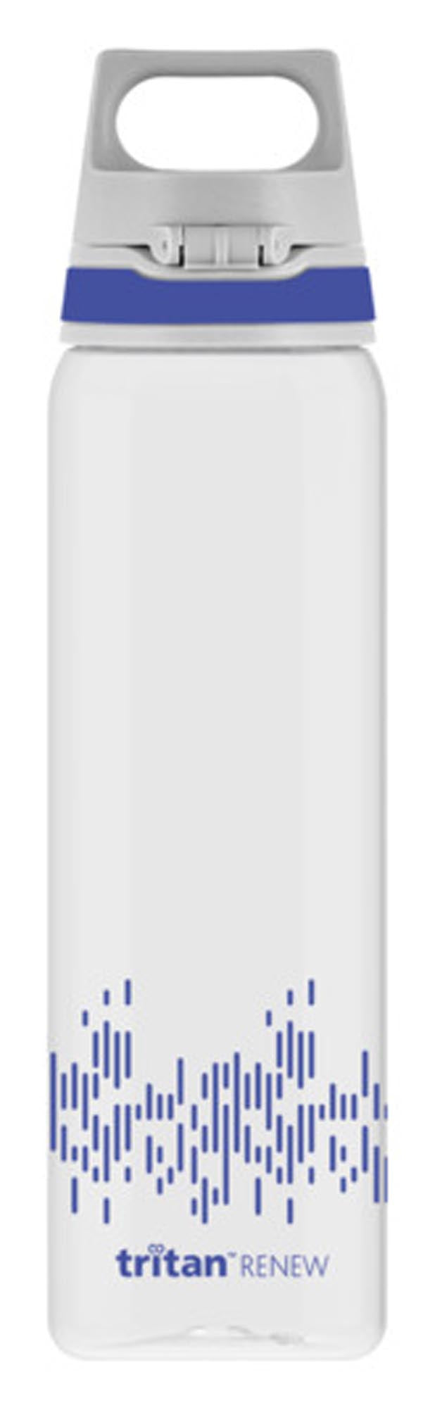 Entdecken Sie die SIGG Trinkflasche Bottle Total Clear One MyPlanet blue 0.75 l – nachhaltig, BPA-frei, ergonomisch und ideal für Sport, Büro und unterwegs.