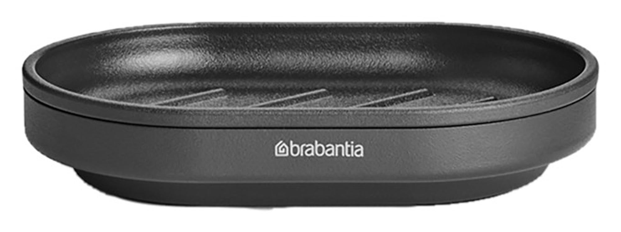 Entdecken Sie die BRABANTIA Seifenschale MindSet in mineral infinite grey – stilvolles Design, langlebiger Edelstahl, rutschfest und leicht zu reinigen.