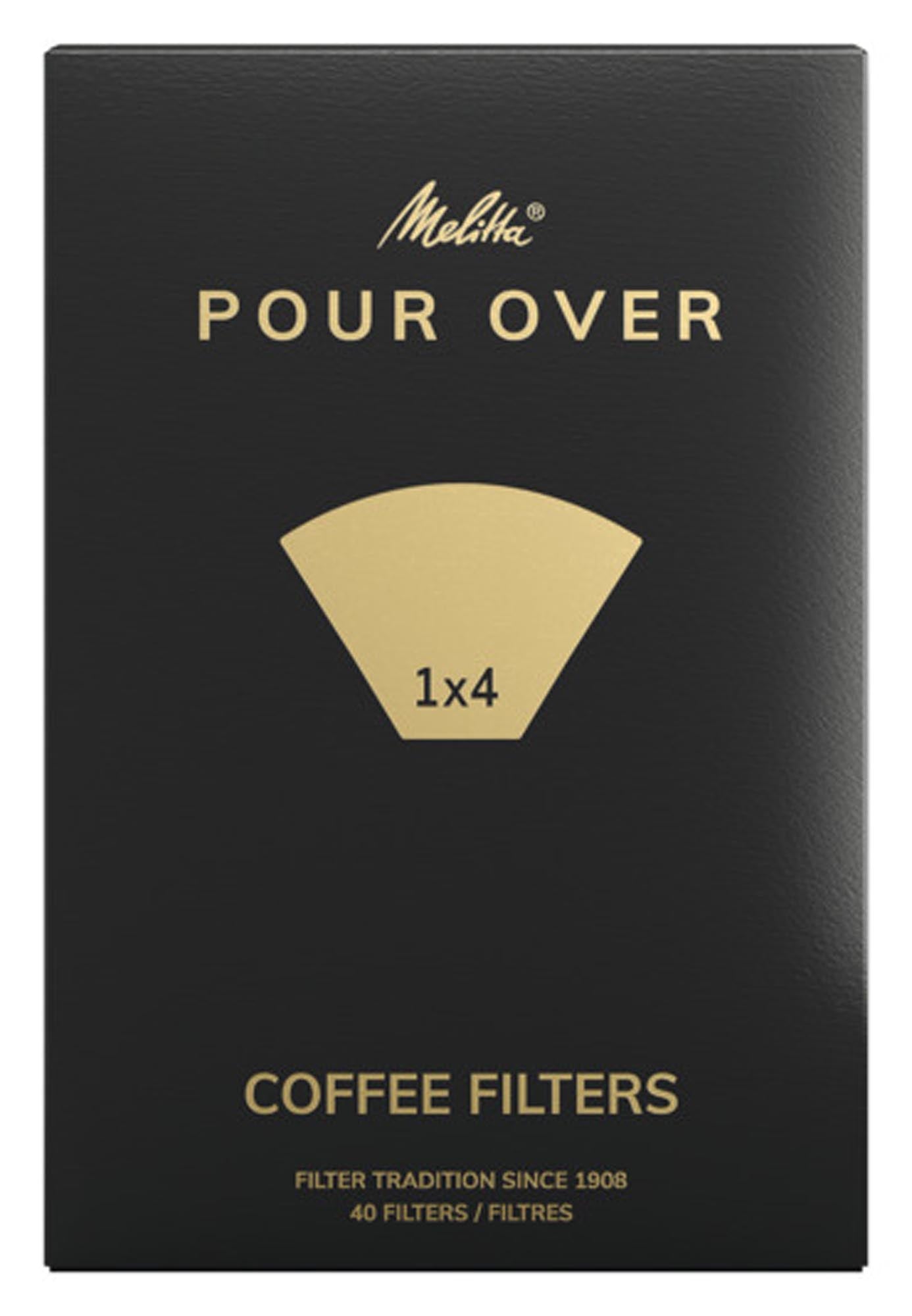 Entdecken Sie die MELITTA Filtertüten 1x4 (40 Stück) für perfekten Kaffee- und Teegenuss. Umweltfreundlich, reißfest und ideal für Filterhalter.