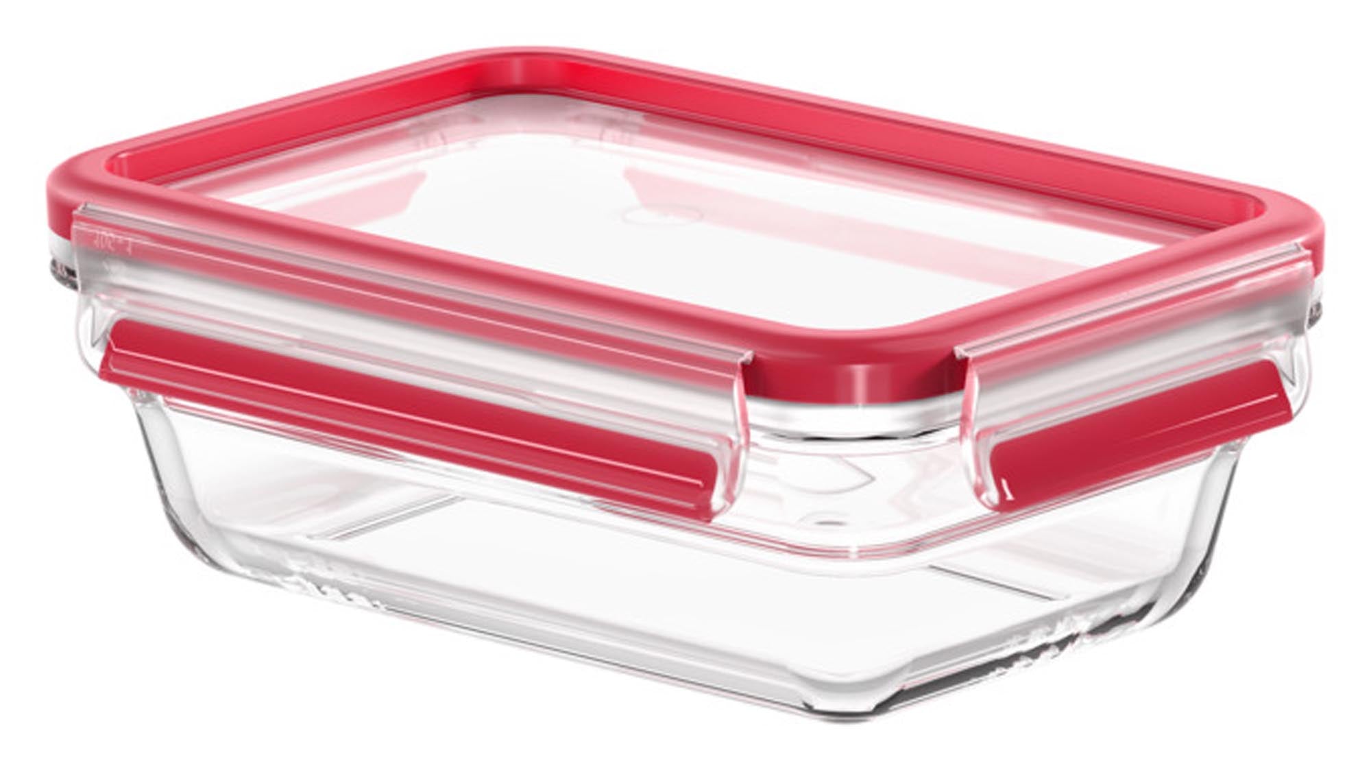 Hochwertige EMSA Frischhaltedose aus Glas (0.7l) mit Clip&Close-System für luftdichte Aufbewahrung, hygienisch und spülmaschinenfest.