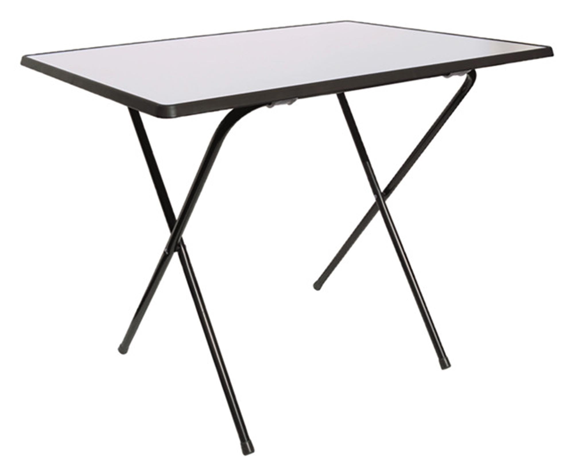 Kompakter, blauer SIENA GARDEN Camping-Tisch (60x80 cm): Leicht, klappbar, wetterfest – ideal für Outdoor-Abenteuer.