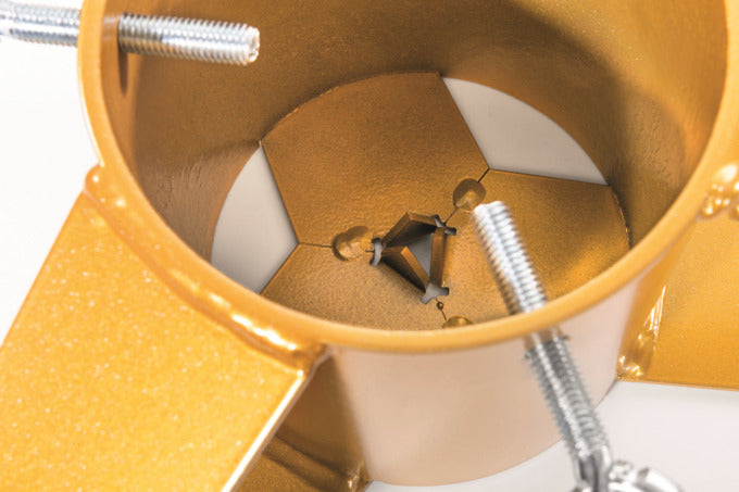 Entdecken Sie den stabilen Christbaumständer Alba Gold von ALBA – für sicheren Halt und stilvolle Weihnachtsdekoration. Ideal für Ihren festlichen Baum!