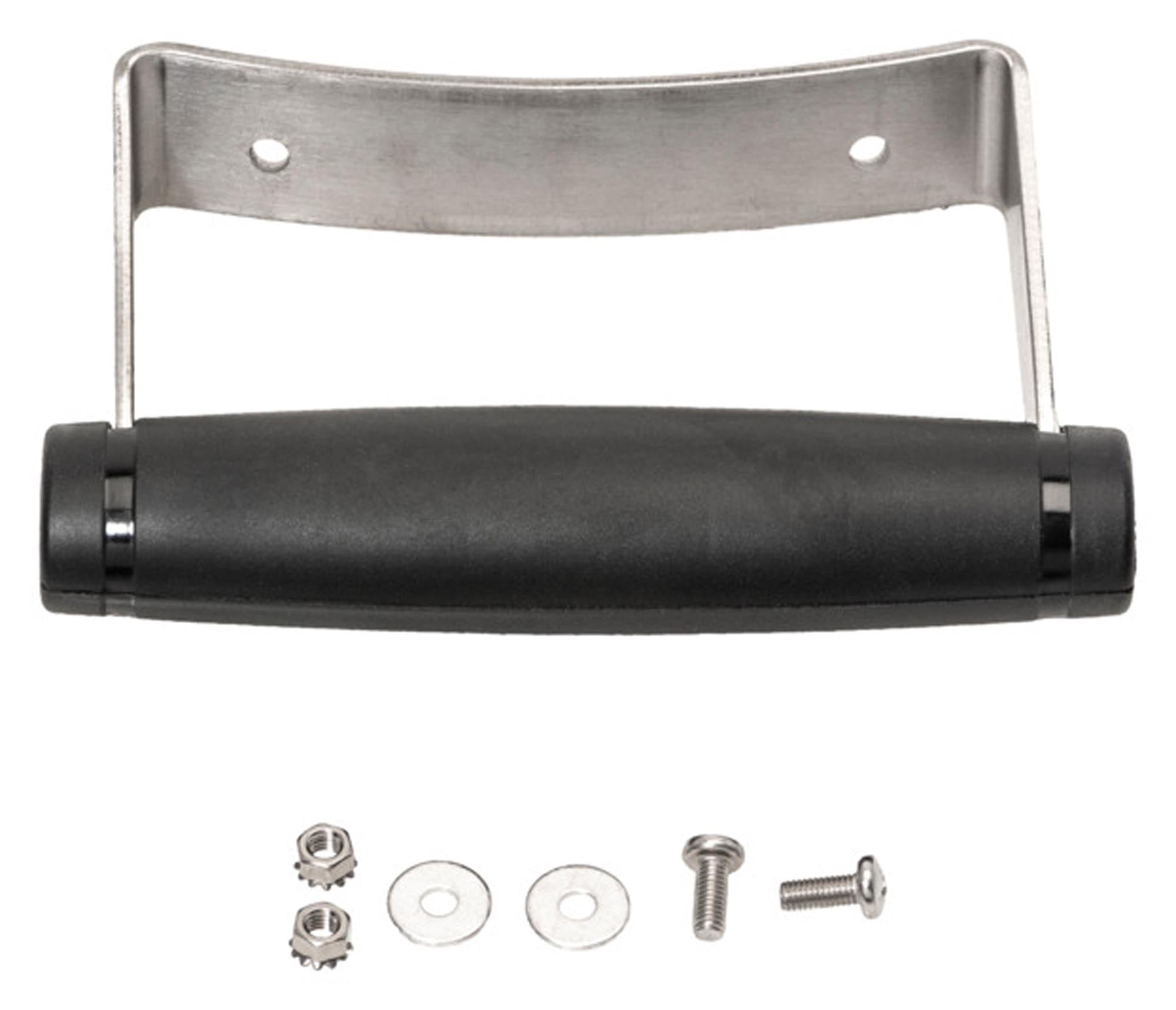 Entdecken Sie den RÖSLE Deckelgriff mit Haltebügel F60 Air – hochwertiges Grillzubehör aus Edelstahl für sicheres und komfortables Grillen.