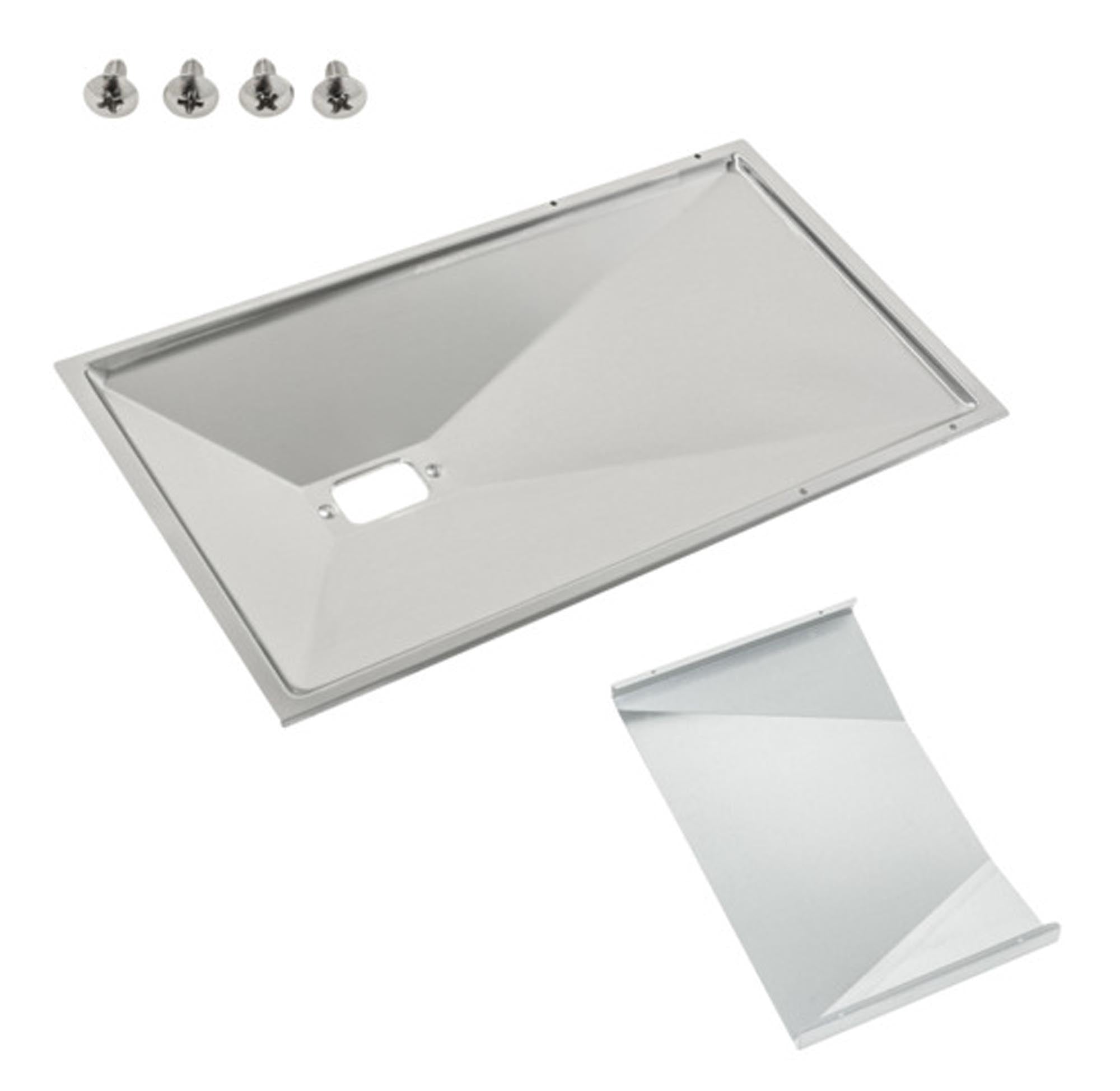 Entdecken Sie das RÖSLE Fettableitblech G3 G3-S für sauberes, gesundes Grillen. Hochwertiger Edelstahl, perfekte Passform für RÖSLE Grills.