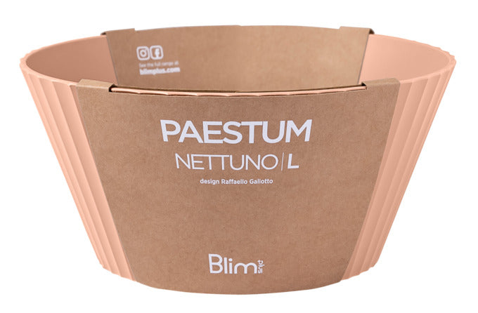 Entdecken Sie die BLIM PLUS Schüssel Nettuno Gr. L in Rosa (ø 25 cm, H 12 cm) – ideal für Zubereitung, Aufbewahrung und stilvolles Servieren.