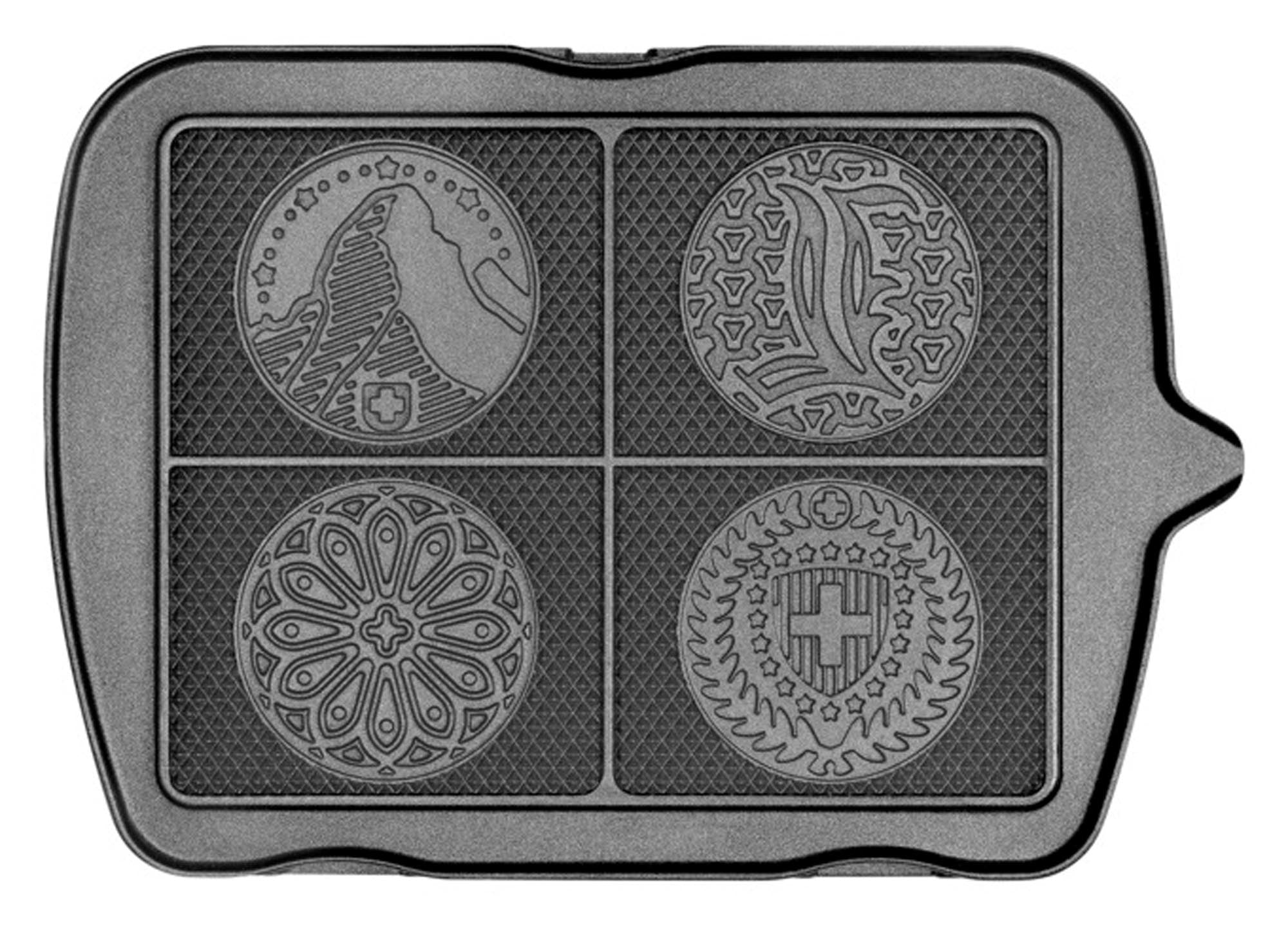 Entdecken Sie die LAGRANGE Wechselplatten Brezeli Swiss für festliche Grillabende. Hochwertig, hitzebeständig und vielseitig – für perfekte Brezeln!