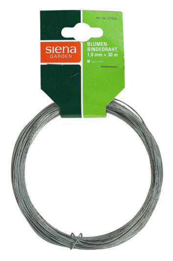 SIENA GARDEN Blumendraht verzinkt 30 m ø 1 mm in präsentiert im Onlineshop von KAQTU Design AG. Gartenutensilien ist von SIENA GARDEN