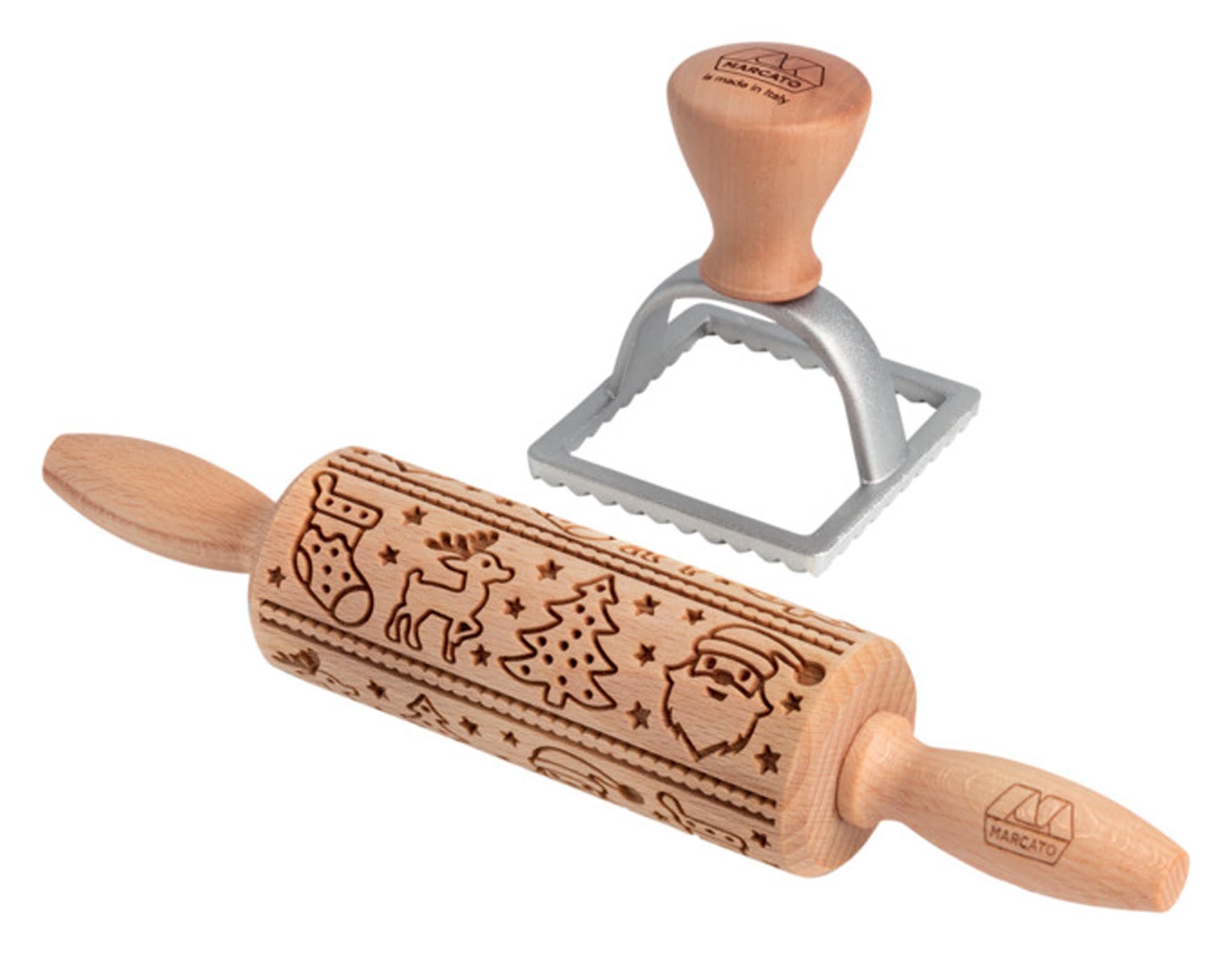 Entdecken Sie das MARCATO Weihnachtsausstecher Set X-Mas Cookies für festliche Plätzchen. 6 Motive, hochwertiger Edelstahl, praktische Aufbewahrung.