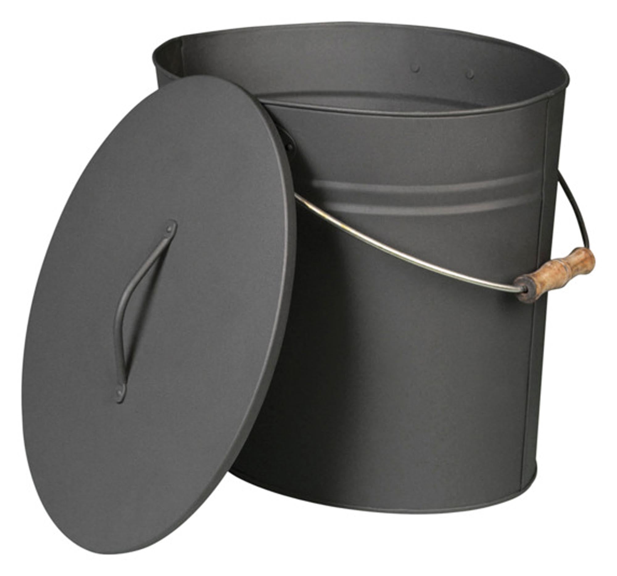 Der LIENBACHER Ascheeimer mit Deckel (34x24x30 cm) ist ideal für Grill- und Kaminliebhaber. Hitzebeständig, geruchlos und elegant.