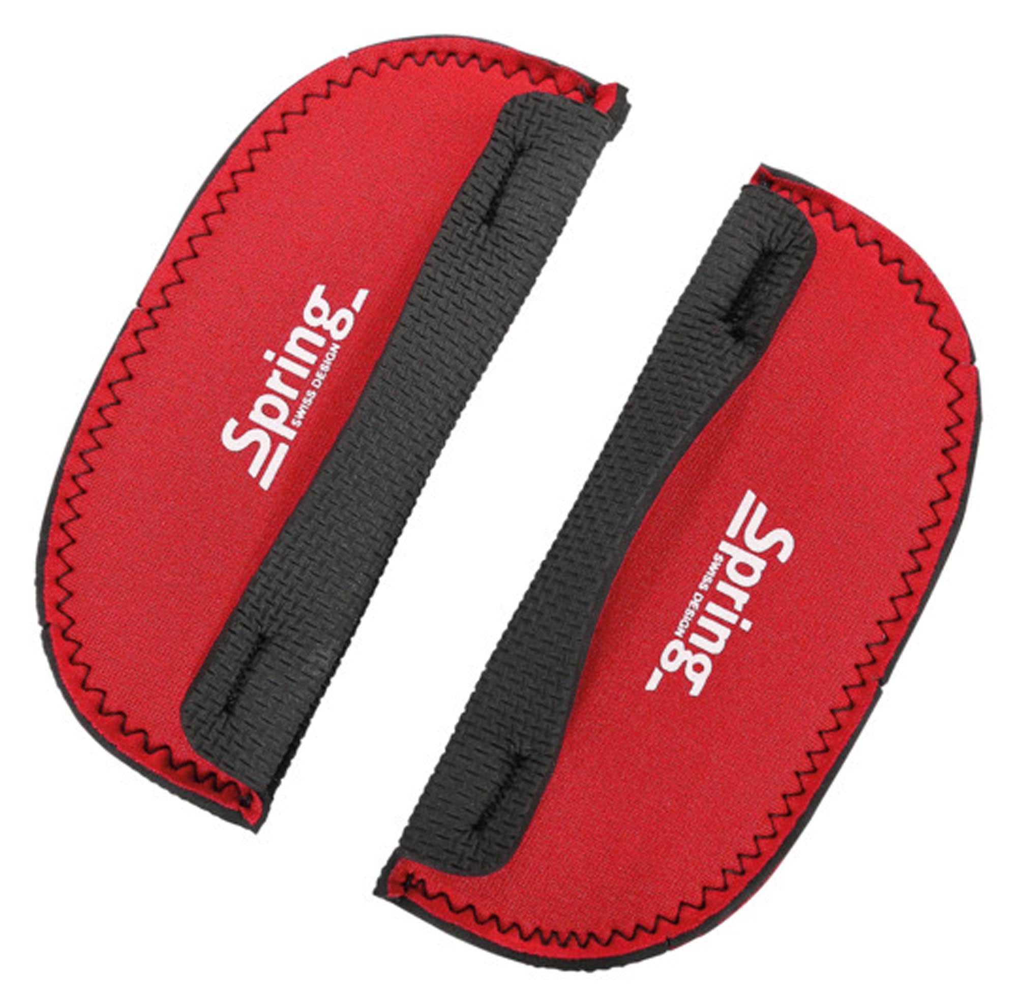 Entdecken Sie die SPRING Griffschutz XL Grips in rot schwarz – hitzebeständig, rutschfest und ergonomisch. Perfekt für sicheres Backen!