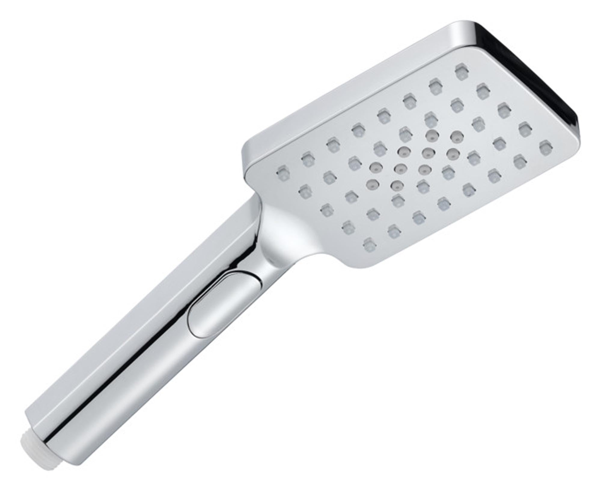 Entdecken Sie den eleganten DIAQUA Brausegriff Prospero PCR 1/2" mit 3 Jets. Umweltfreundlich, robust und perfekt für jedes Badezimmer.