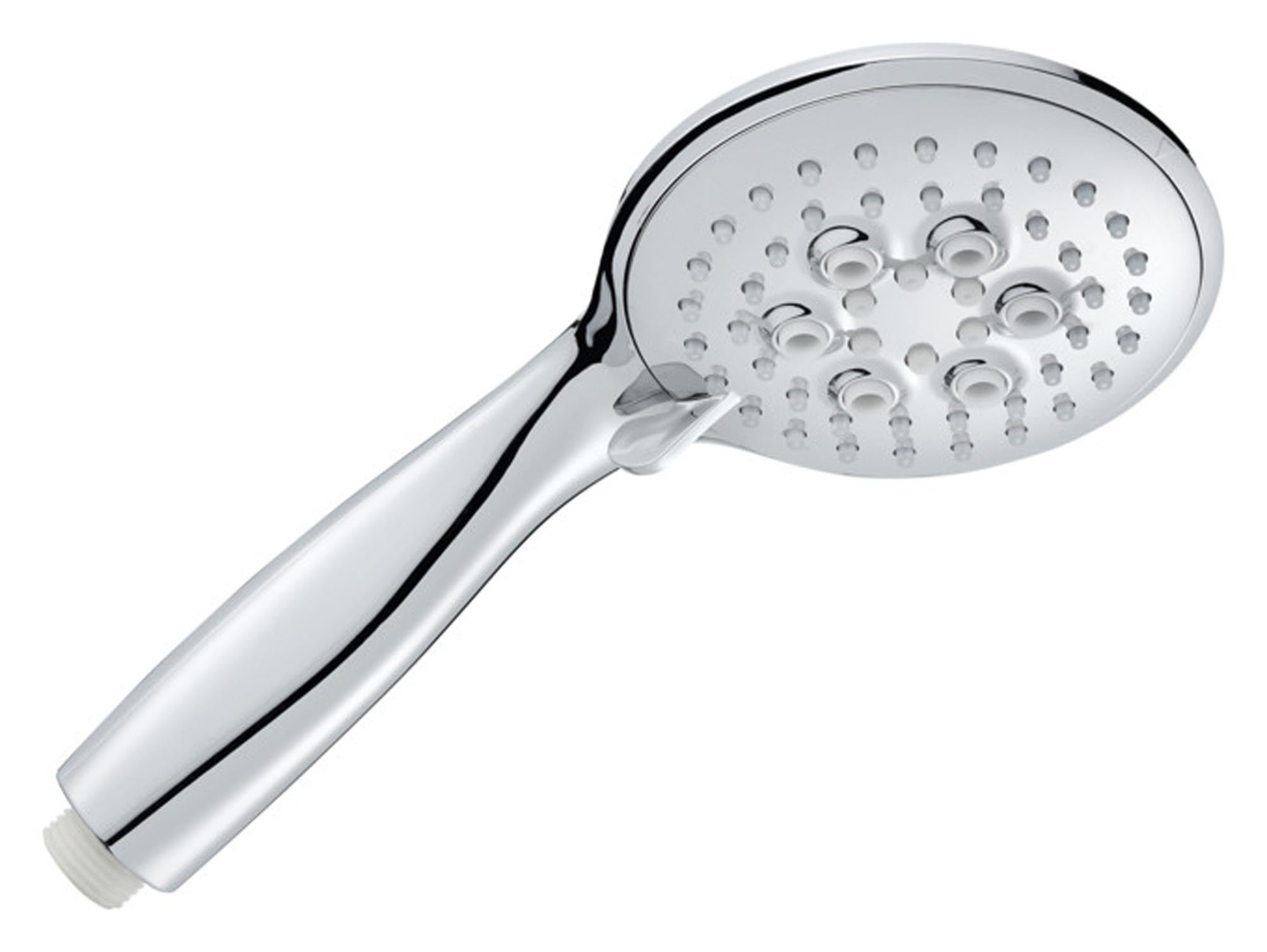 Entdecken Sie den DIAQUA Brausegriff Caliban PCR 1/2" mit 5 Jets – nachhaltig, ergonomisch und elegant für Ihr Badezimmer. Hochwertige Qualität und einfache Montage!