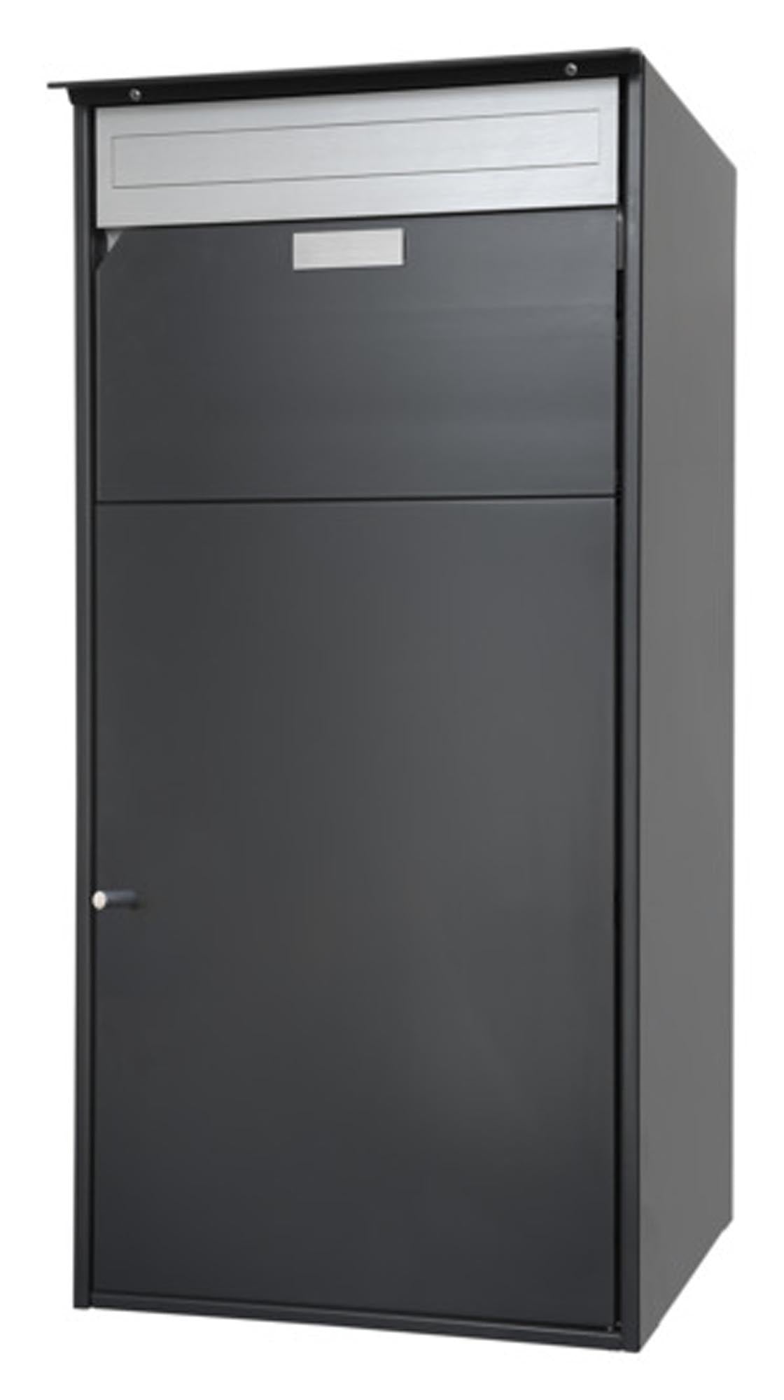 Eleganter Briefkasten Flims Alu 75 von HUBER: Langlebig, korrosionsbeständig, mit großzügigem Fassungsvermögen und modernem Design. Ideal für Ihr Zuhause.