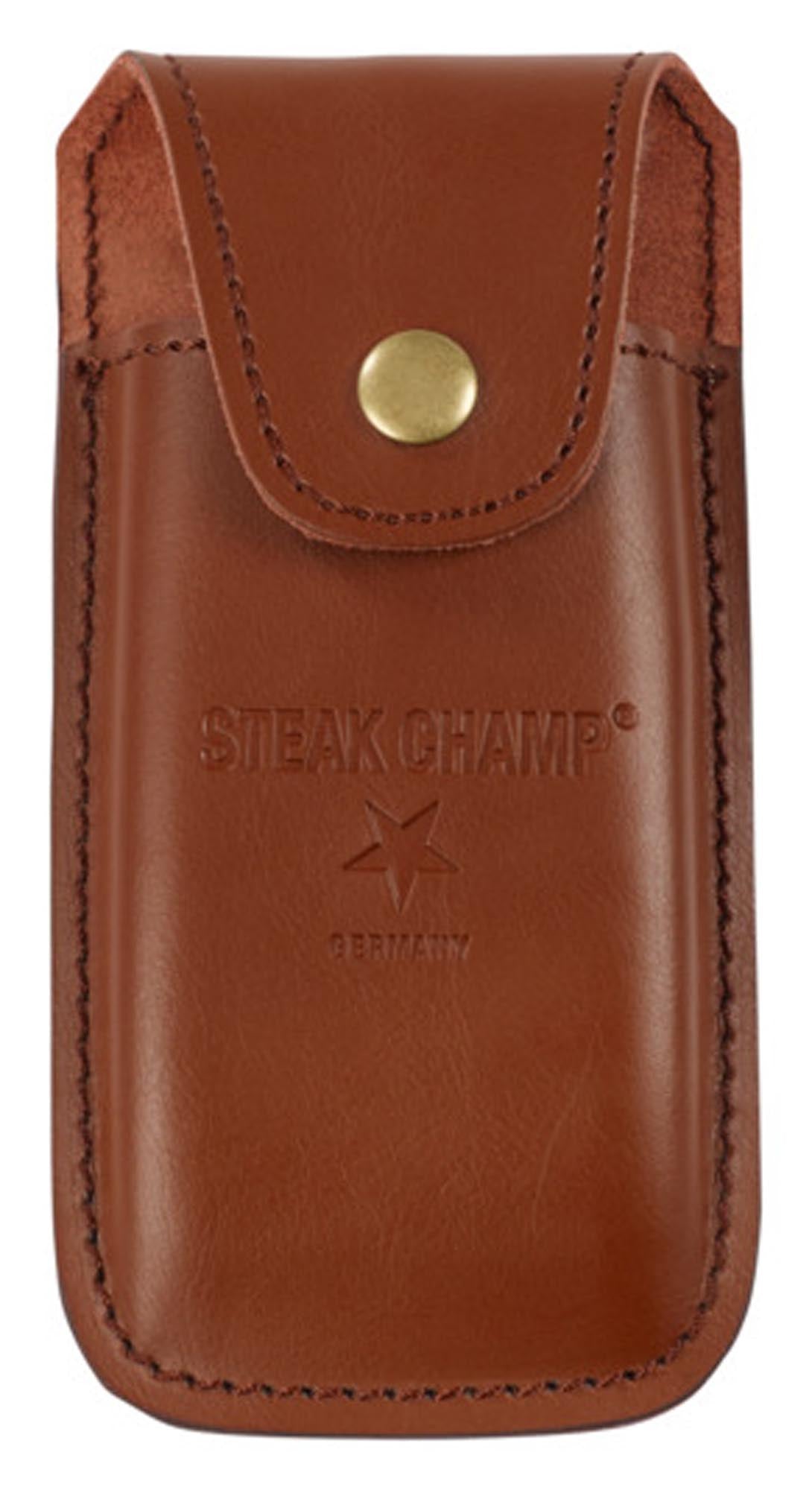 Entdecken Sie den STEAK CHAMP Holster für Fleischgabeln – das perfekte Grillzubehör für Grillprofis und Hobbygriller. Hochwertig, langlebig und praktisch!